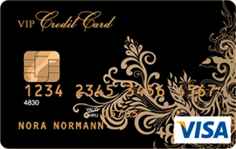 VIP Credit Card Visa